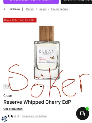 Clean Reserve Whipped Cherry EdP - SÖKER