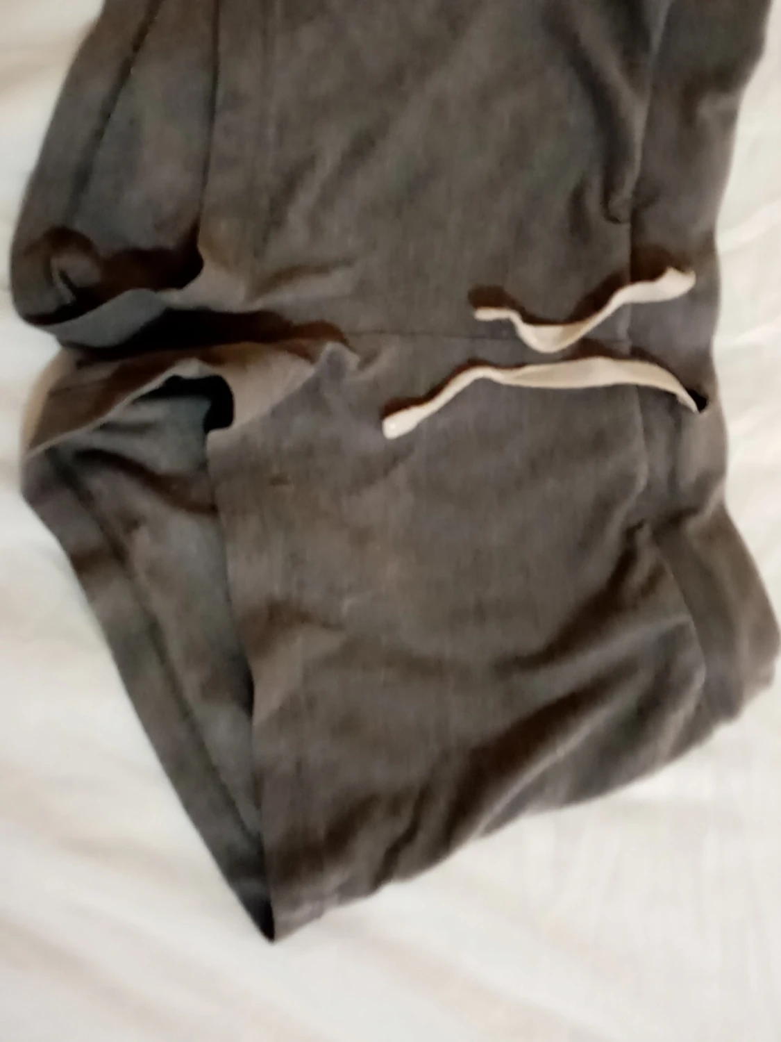 Mörkgrå mjuka loungebyxor H&M