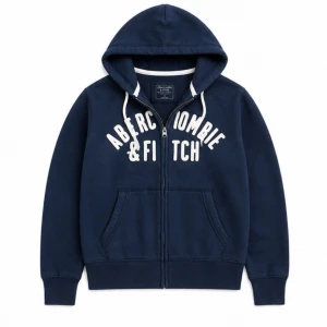 Abercrombie & Fitch zip S - Säljer en riktigt schysst blå zip tröja från märket  Abercrombie & Fitch, den är i storlek S.  Materialet är väldigt mjukt och lent. Tröjan har inga defekter - inga fläckar - inga hål - ingen dålig lukt ( kommer från djur och rökfritt hem🚭🐾) Tröjan är nyskick, då den knappt är använd✨🌟  Gåvor medföljer vid köp utan bud🎁💝  Tveka inte att ställa frågor vid minsta funderingar💬
