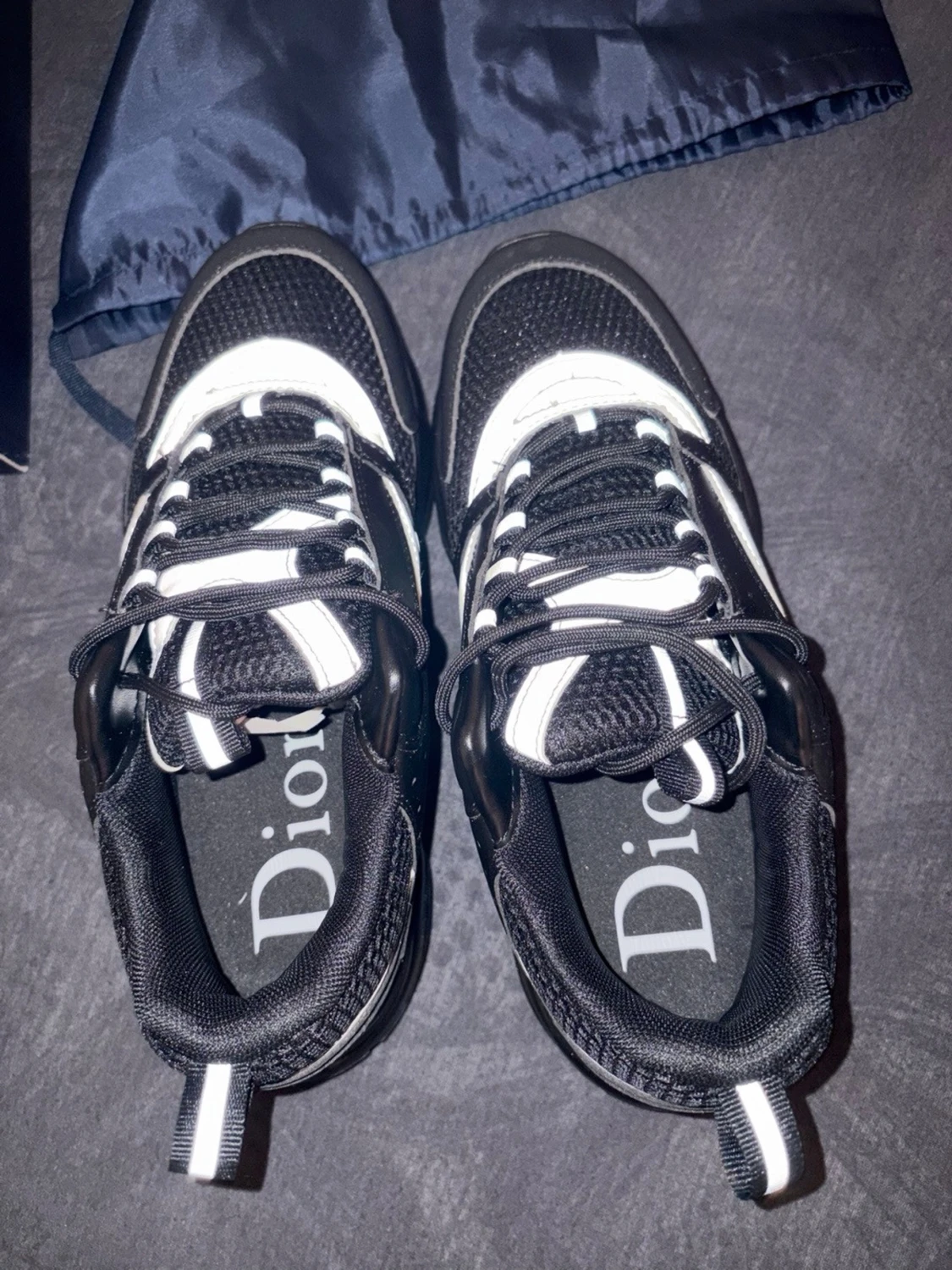 Dior sneakers svart/silver strl 43 - 3