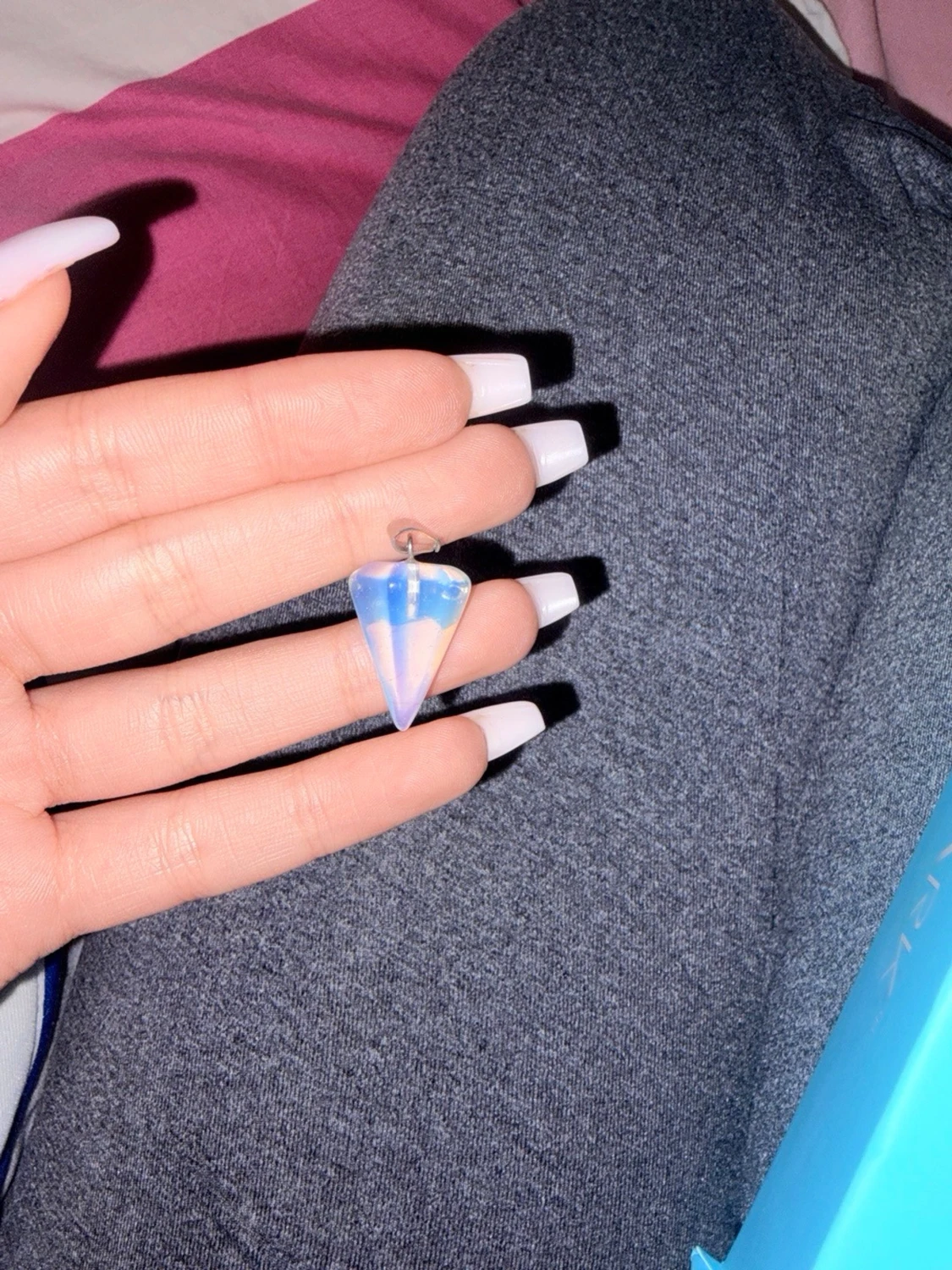 Halsband med opalitspets - 1