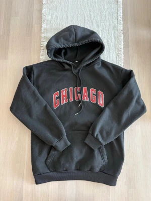 Dam svart hoodie med tryck - Storlek XS ifrån Shein. ⚠️ Lite dammig men går att ta bort med roller. Skickas inom 48h kika in min profil är mer fina plagg. Skriv om ni har några frågor!