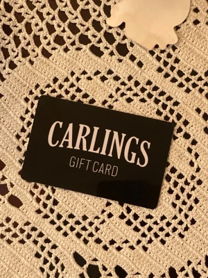 Carlings presentkort 1000 kr - Presentkort som gäller på samtliga Carlings-butiker i Sverige till ett värde av 1000kr.