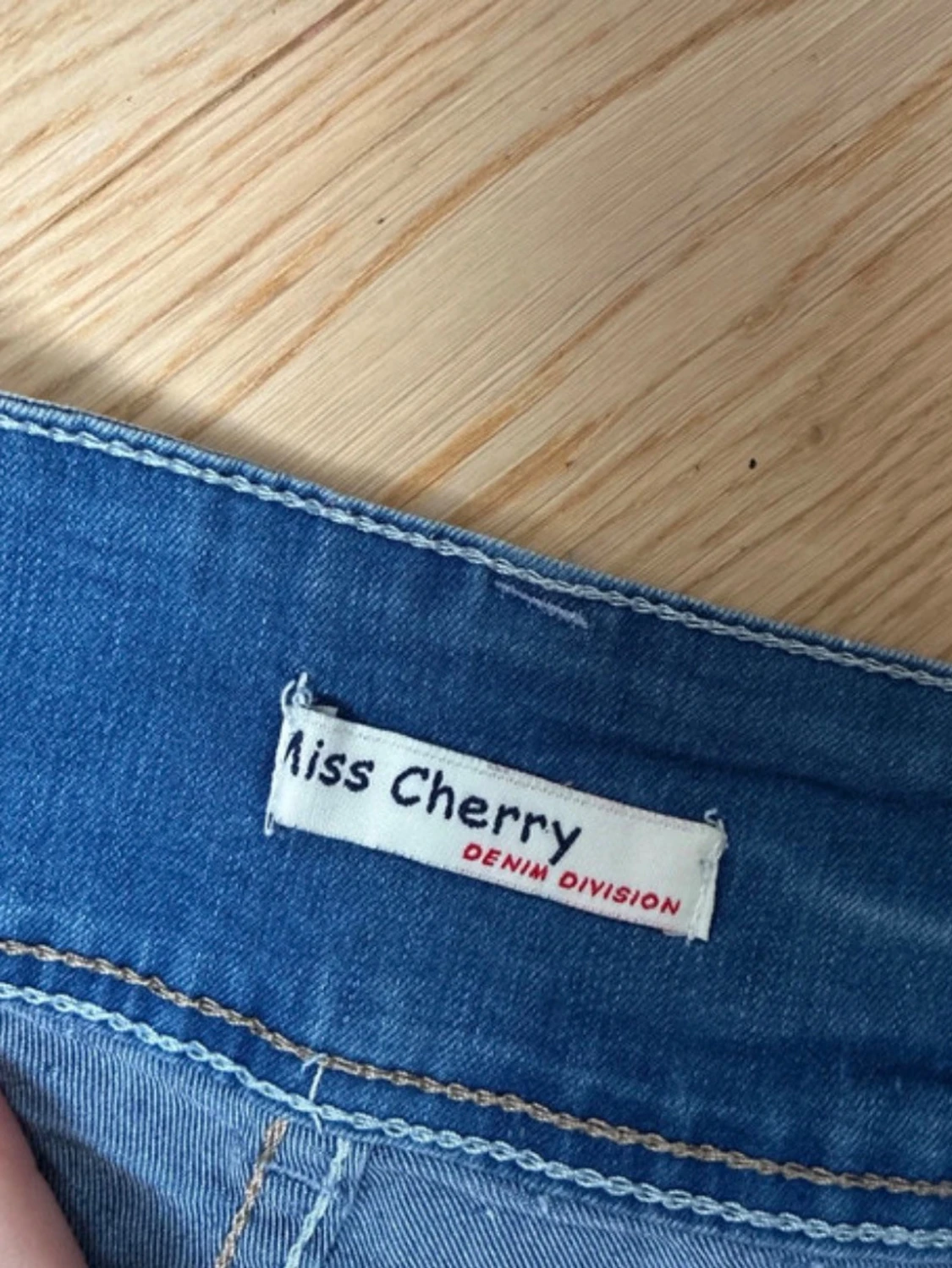 Blå jeansshorts - 2