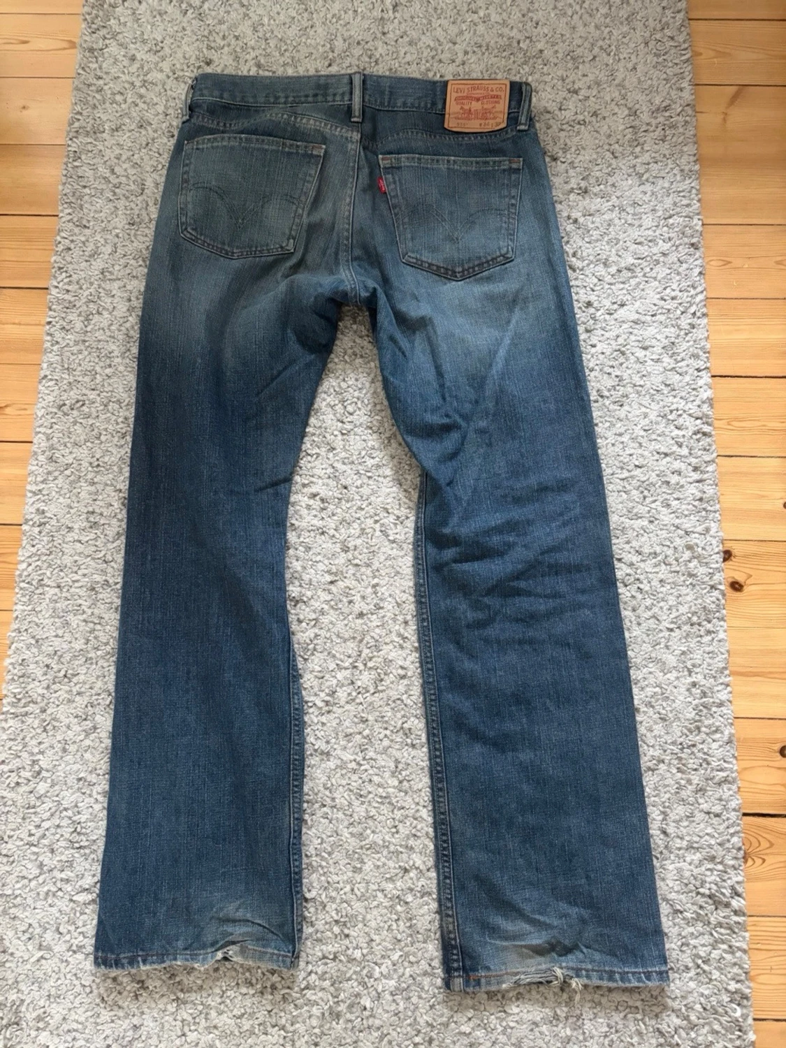Blå Levi's 514 - 1