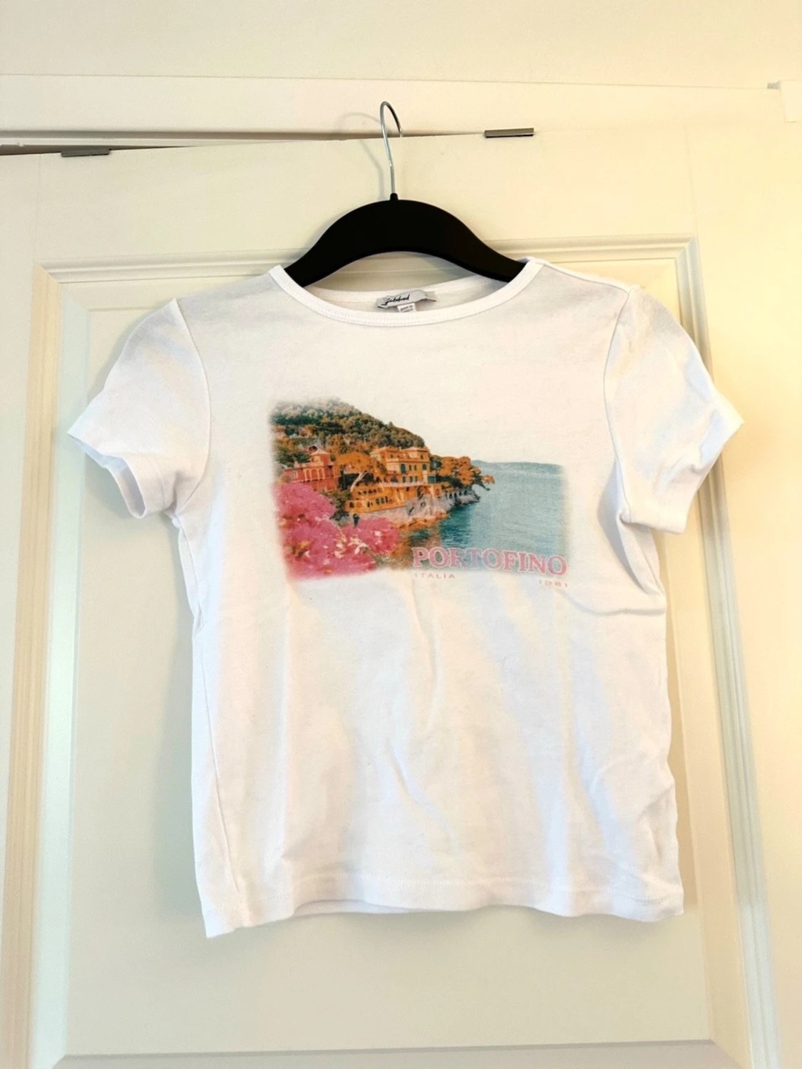 Vit Portofino t-shirt från Subdued - 4