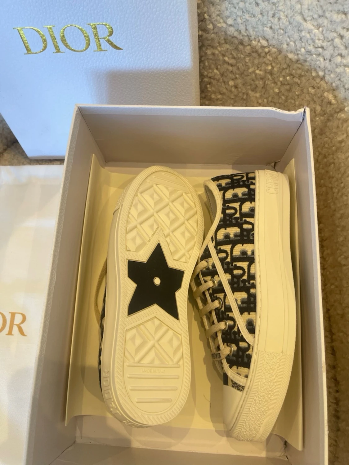 Dior Oblique låga sneakers - 4