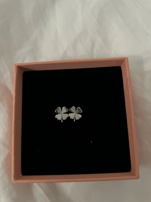 Edblad fyrklöver örhängen silver - Snygga örhängen i form av fyrklöver från Edblad som är i princip helt oanvända. Perfekt för dig som vill ha en enkel ”look” med en snygg detalj❣️ 