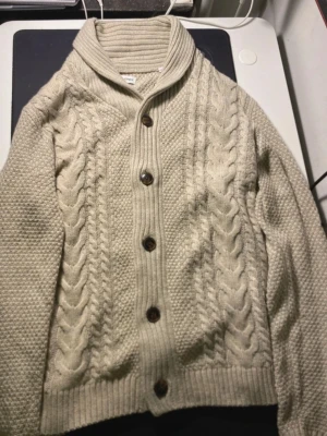 Jack&Jones Beige Cardigan Knit - Beige Cardigan Knit, Size L