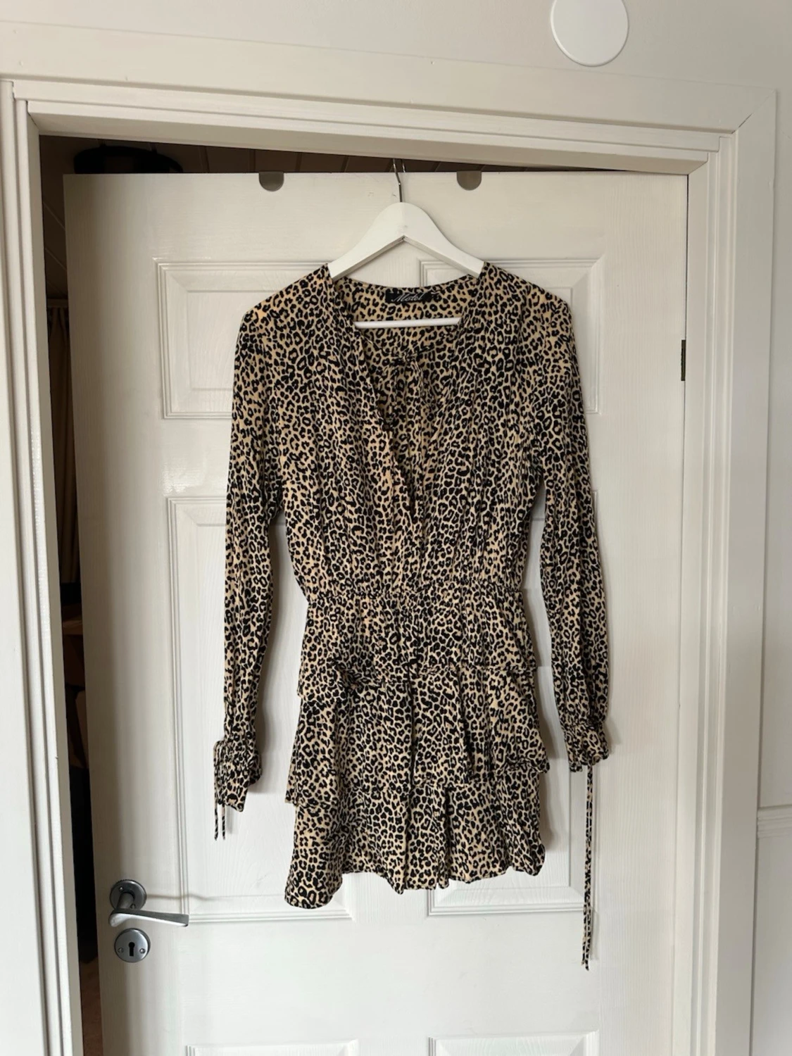 Klänning leopard 