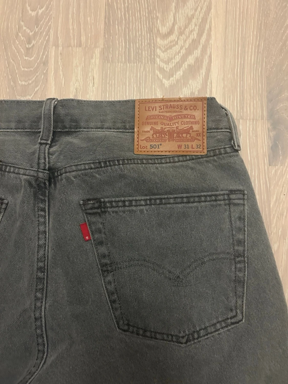 Levi’s 501 Grå - Storlek W31 L32 - 2