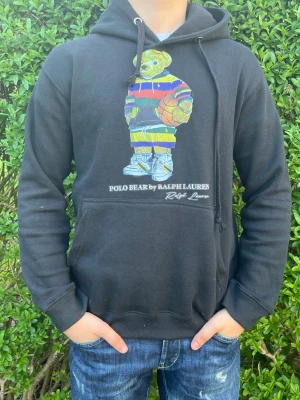 Svart hoodie Polo Bear Ralph Lauren - Fet ralph lauren hoodie