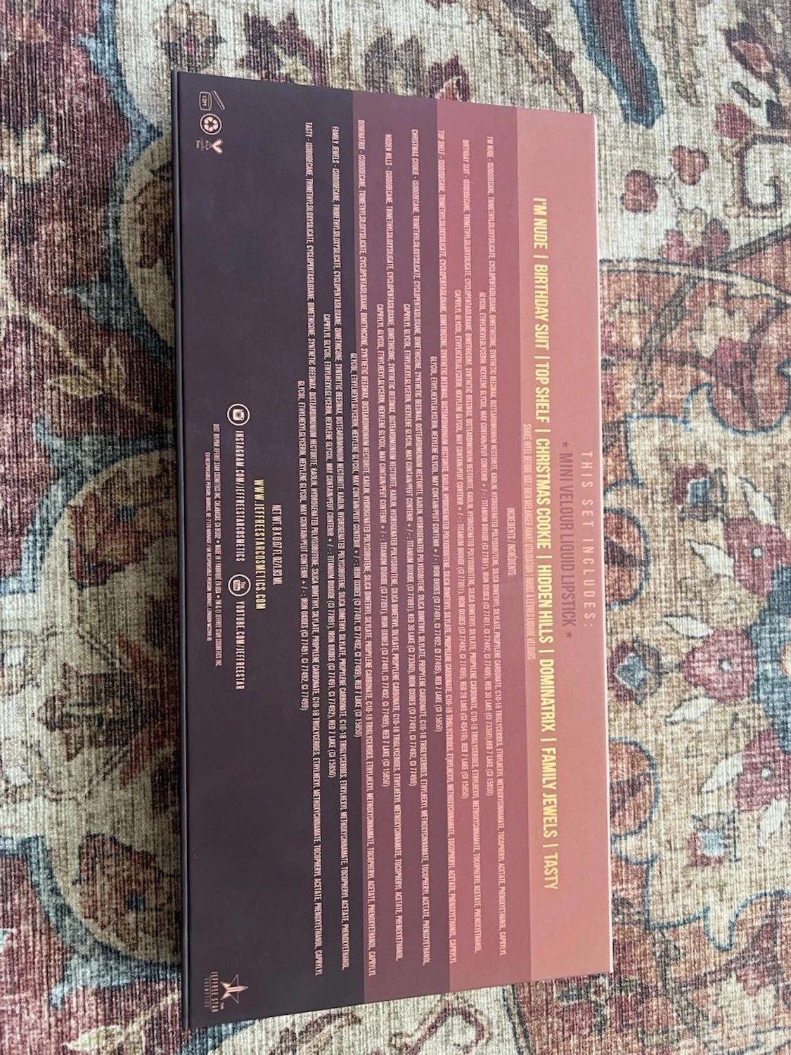 Jeffree Star Open here for nudes volume 2 mini velour liquid lipstick - 3