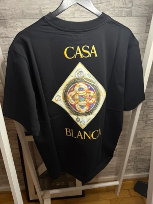 Casablanca svart T-shirt  - Casablanca svart T-shirt. Xl 