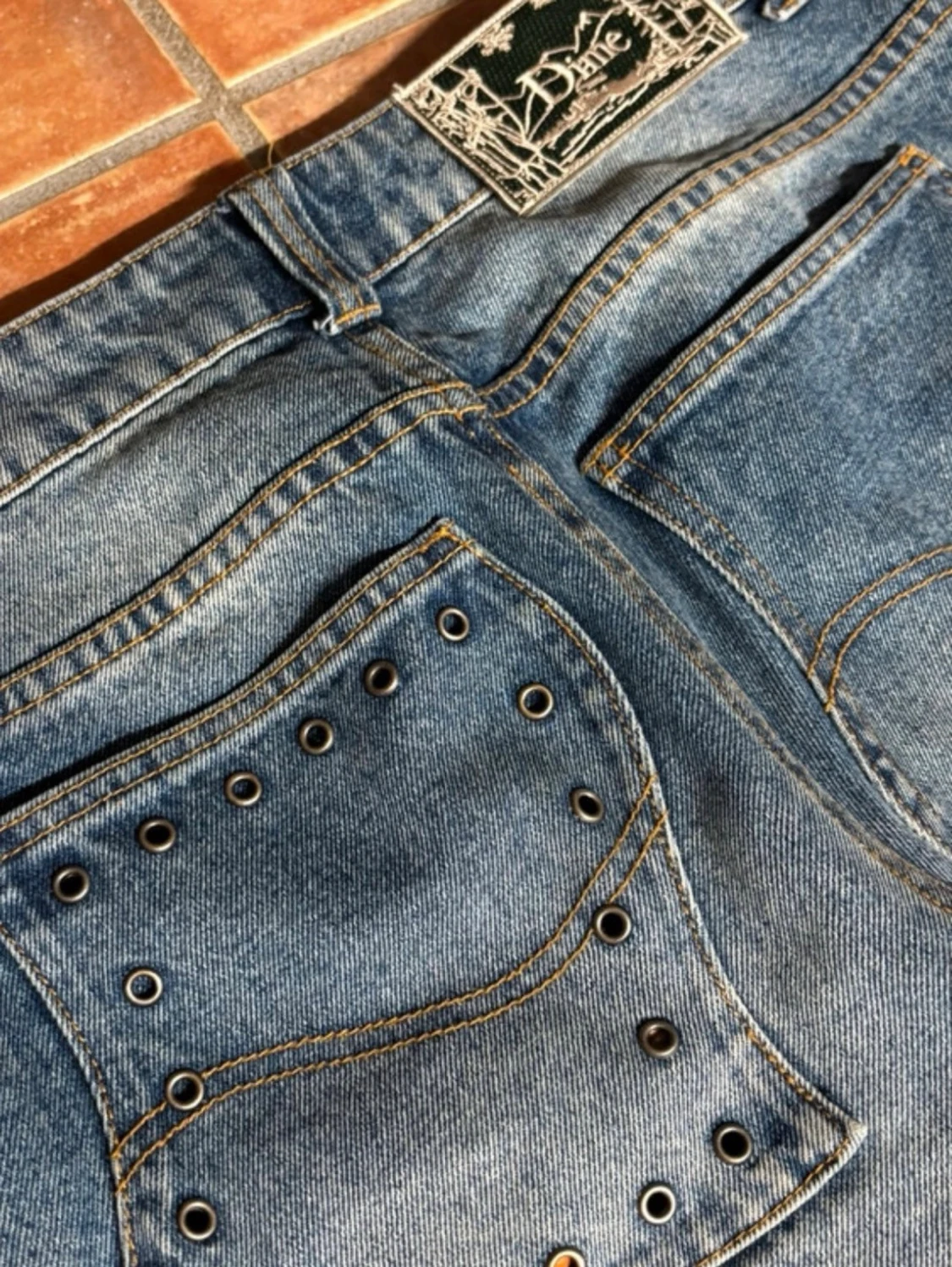 Dime Relaxed Denim Pants - 3