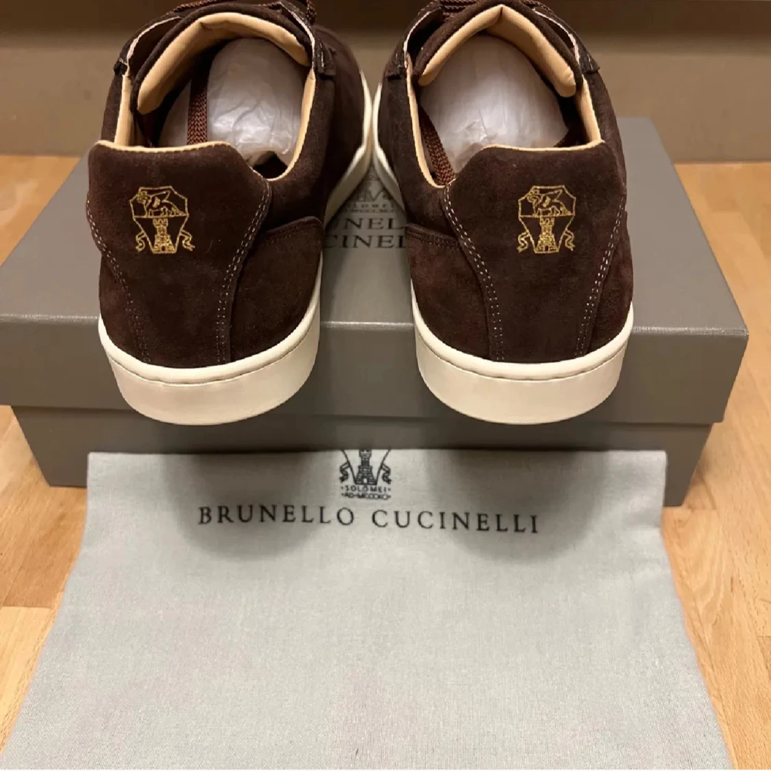 Brun mockasneaker från Brunello Cucinelli - 2