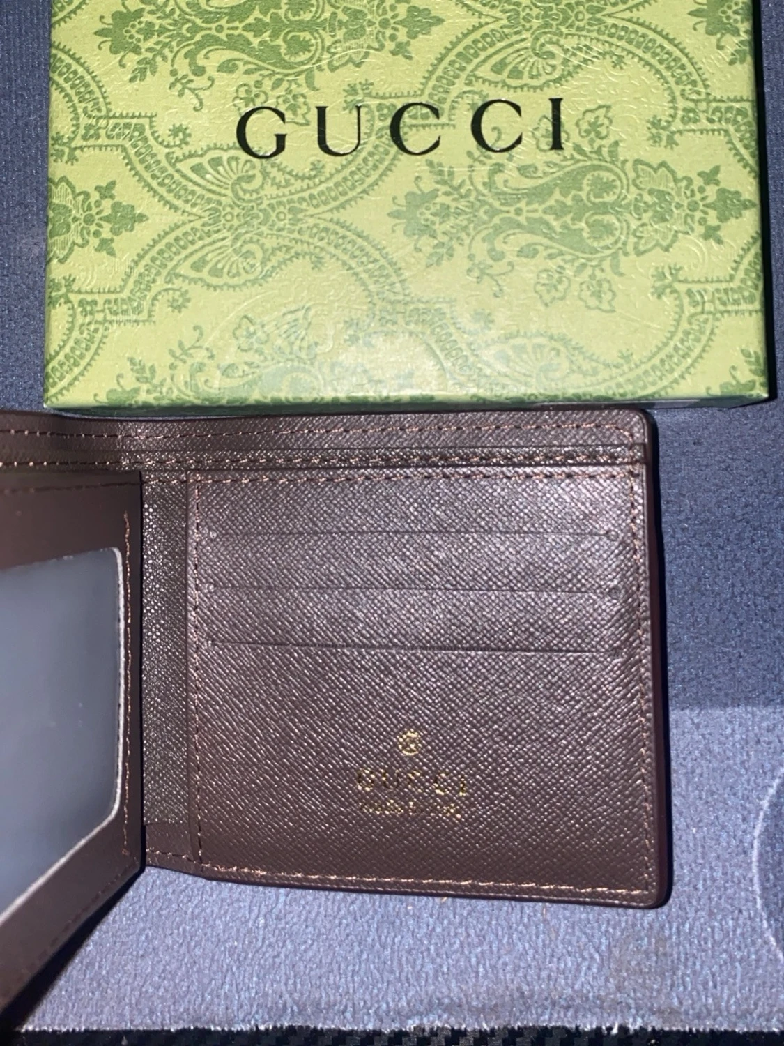 Gucci plånbok med GG-mönster - 2