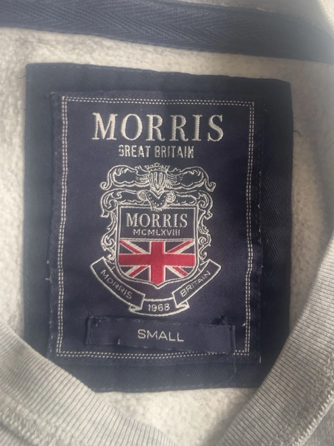 Grå sweatshirt från Morris - 2