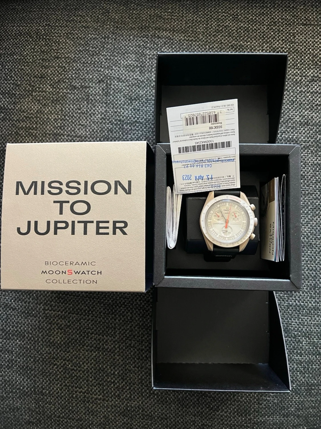 Omega x swatch mission to jupiter