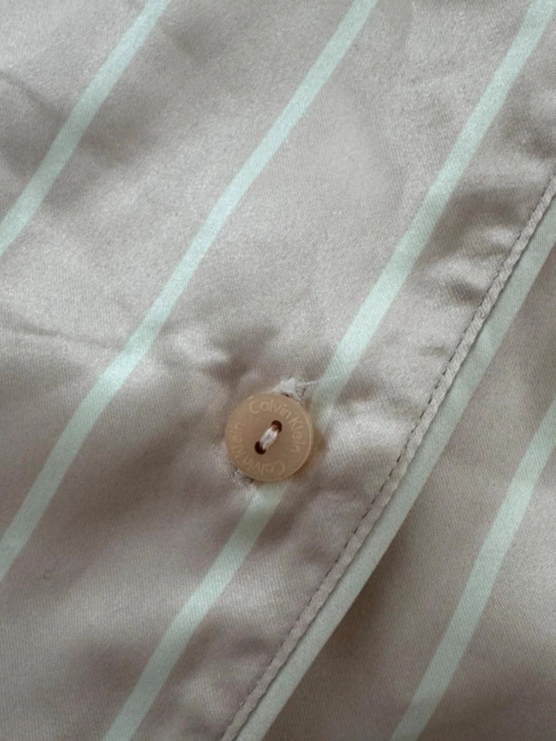 Randig pyjamasskjorta i ljusrosa - 2