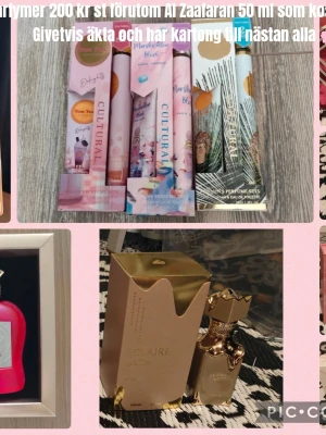 Diverse helt nya parfym!  - Helt nya parfymer. Fråga om du har funderingar och vill ha bättre bilder. 200 kr st för alla utom al Zaafaran Mousuf Wardi eau de parfum och rose passion som kostar 150 kr st. Köpta som blind buys men var inte min doft. De flesta är 100 ml utom al Zaafaran som är 50 ml. 