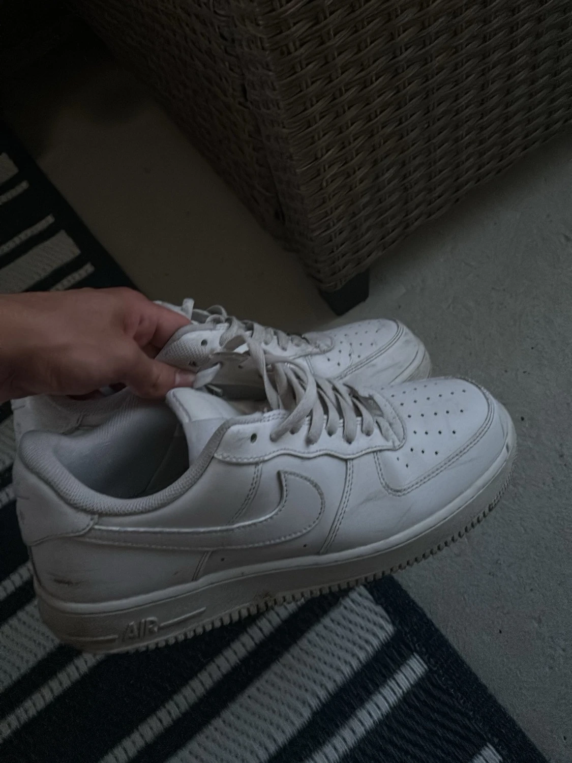 Vita Nike Air Force 1 sneakers