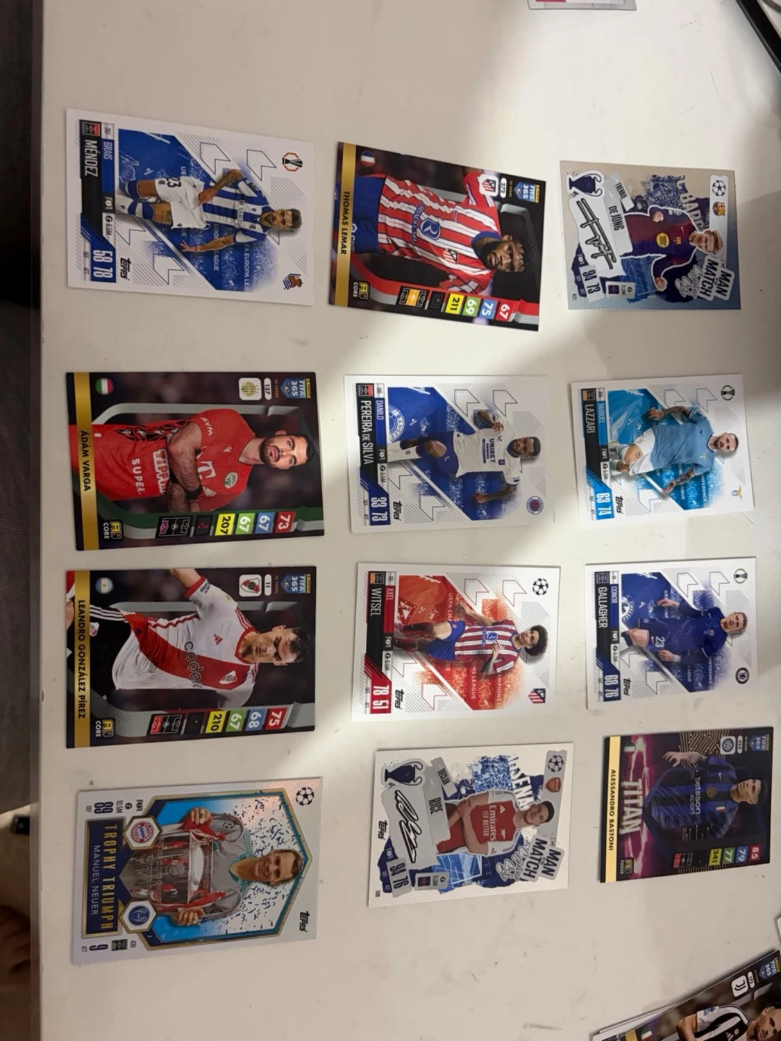 Samling fotbollskort match attax - 4