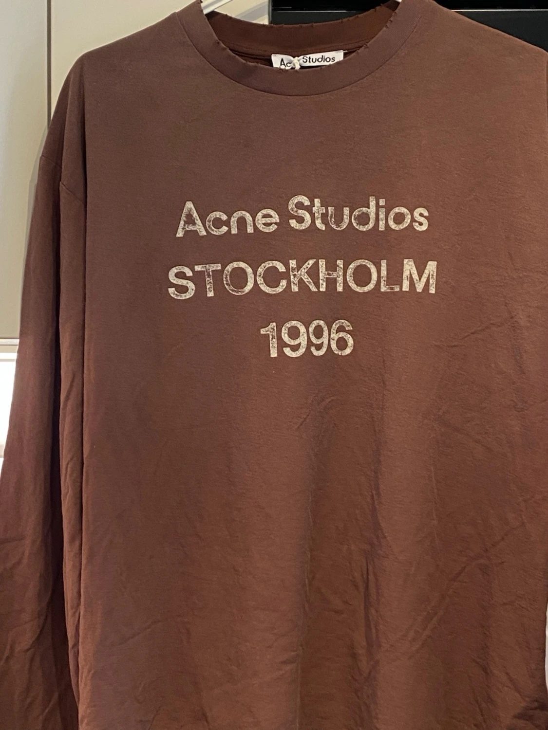Brun långärmad topp Acne Studios - 5
