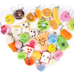 PU Squishy - Leksak Nyckelring  - Mått ca 5.50*4.50*2.4 cm  29kr/st  Sammafrakt  helt ny 