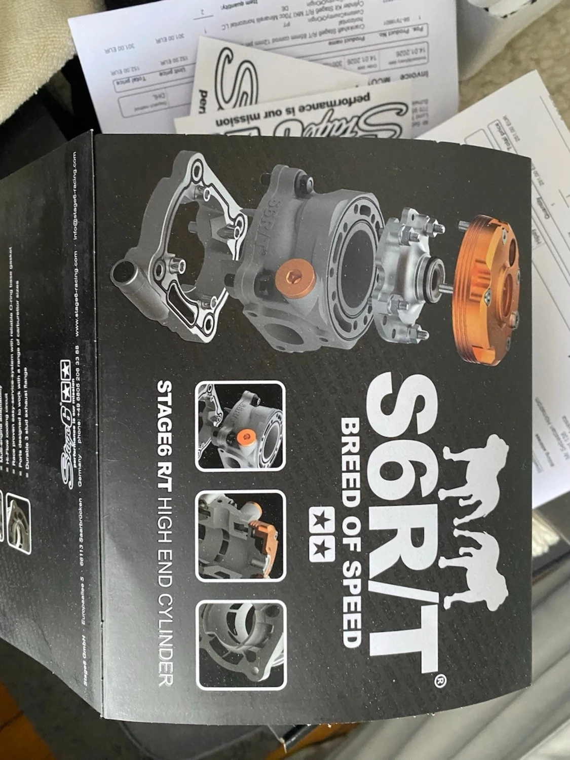 70cc S6R/T liggande minnarelli  - 1