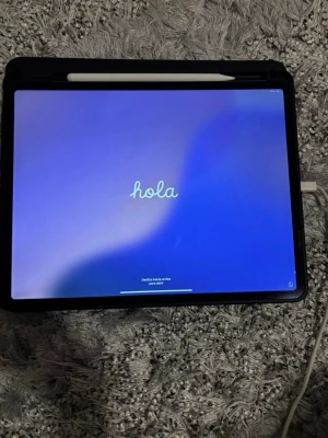 iPad Pro 13” 3rd generation Wi-Fi 64GB - iPad Pro 13” 3rd generation Wi-Fi, säljes pga lite användning och onödig att ha för min del. Köptes begagnat för 6 000kr, lite repor och så men ingenting som förstör iPaden, den fungerar precis som den ska. Även en touch pencil och skal tillkommer (inte äkta Apple Pencil). Allt rengörs innan det skickas.