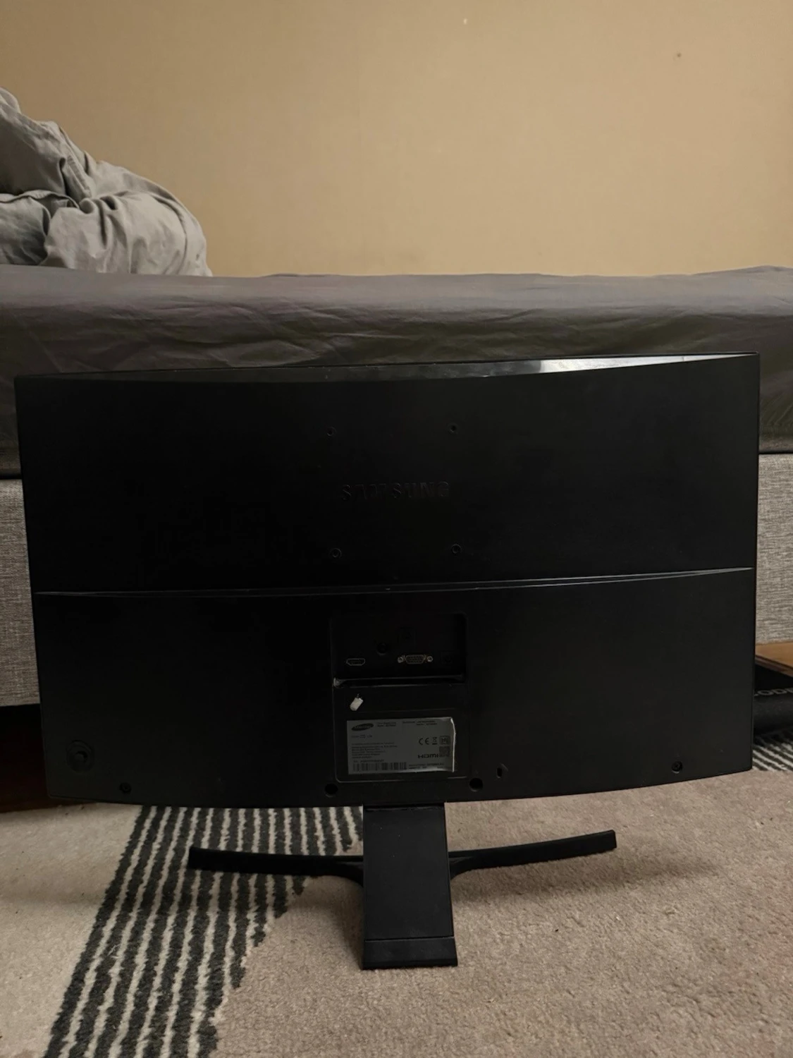 Svart Samsung datorskärm 27 tum - 1