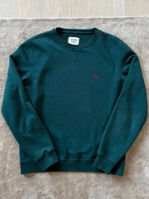 Sweatshirt  - Snygg mörkgrön sweatshirt från Another Label. Nypris ligger på 1200kr. Skicket är bra och den passar till de mesta. Skriv vid funderingar!
