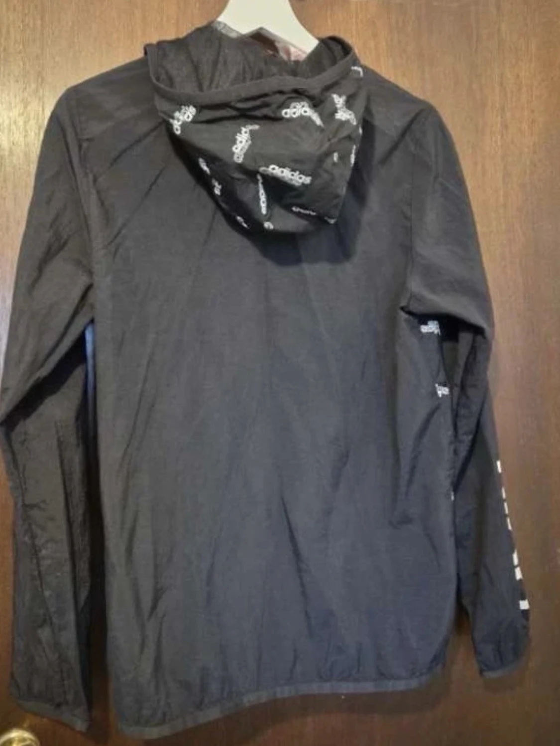 Svart vindjacka från Adidas - 4