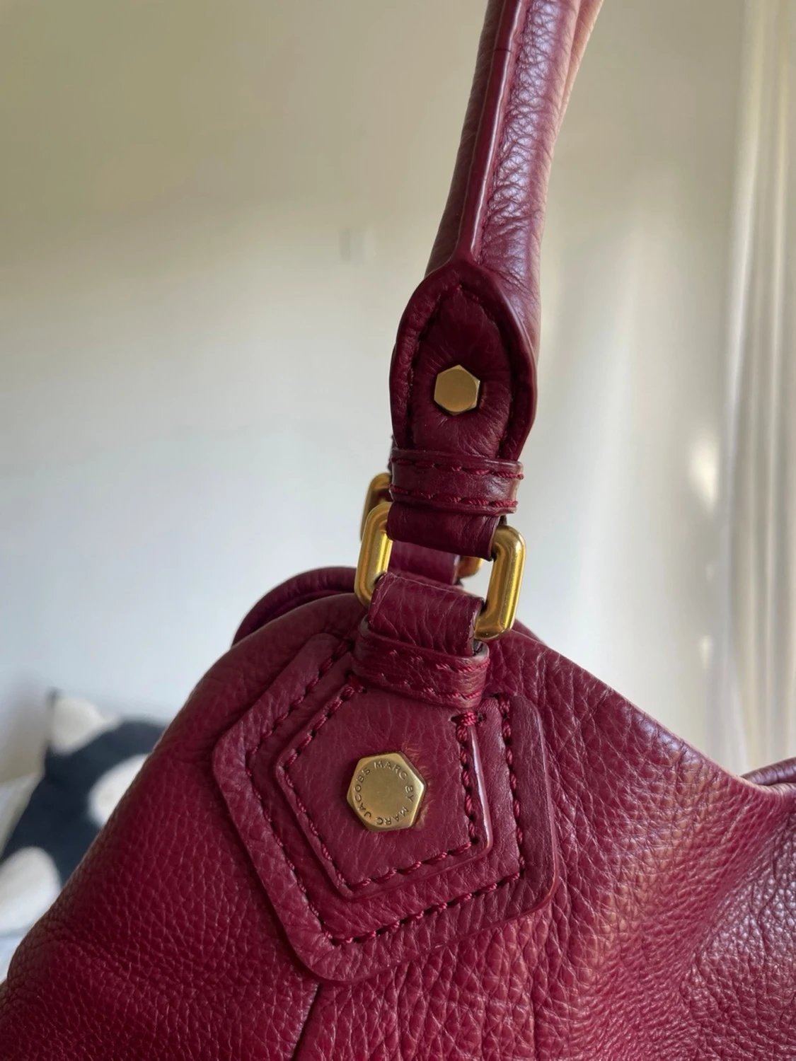 Marc Jacobs väska vinröd - 3
