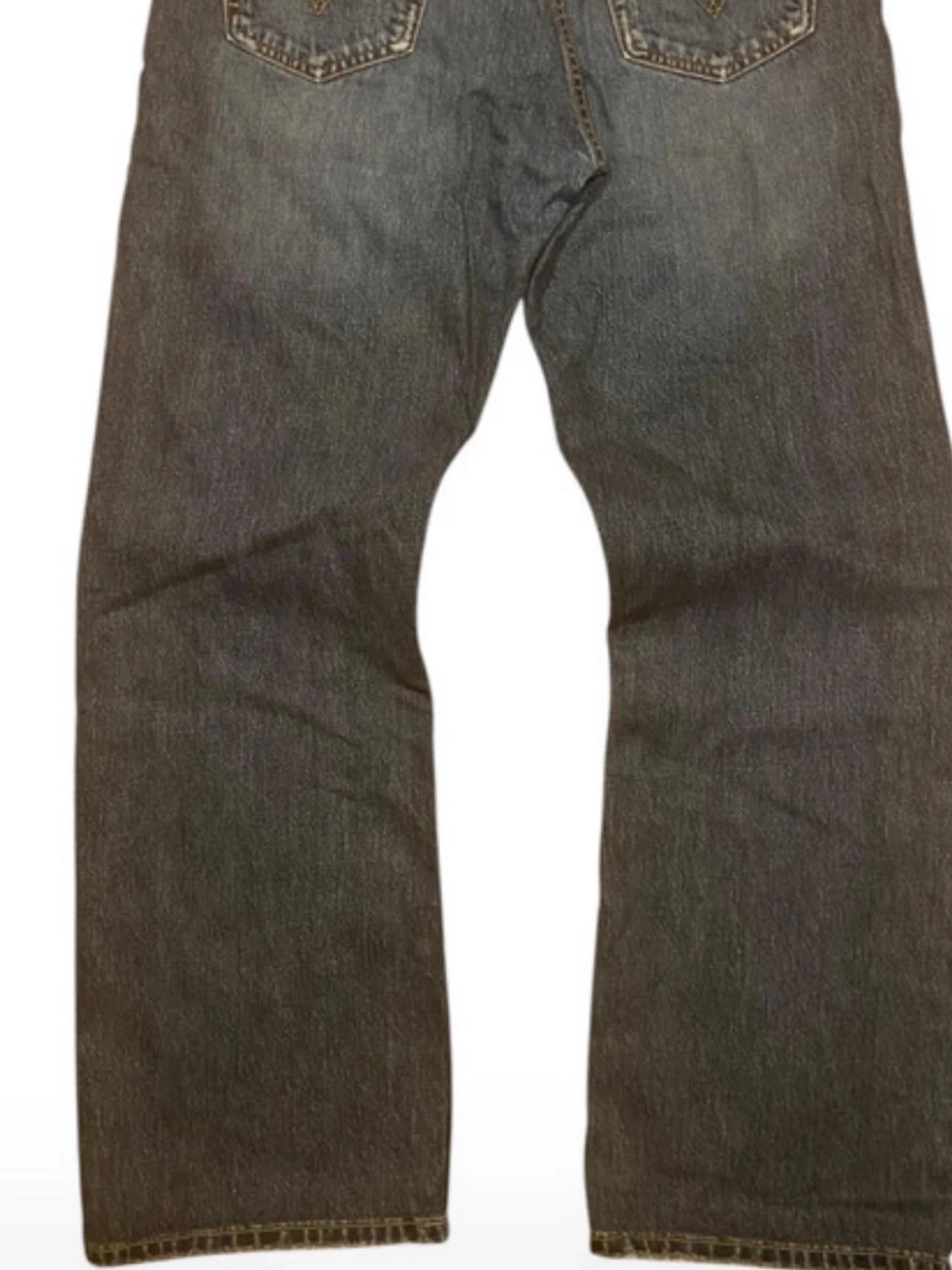 Vinted Levis 508 04 straight loose standard deep navy denim - 3