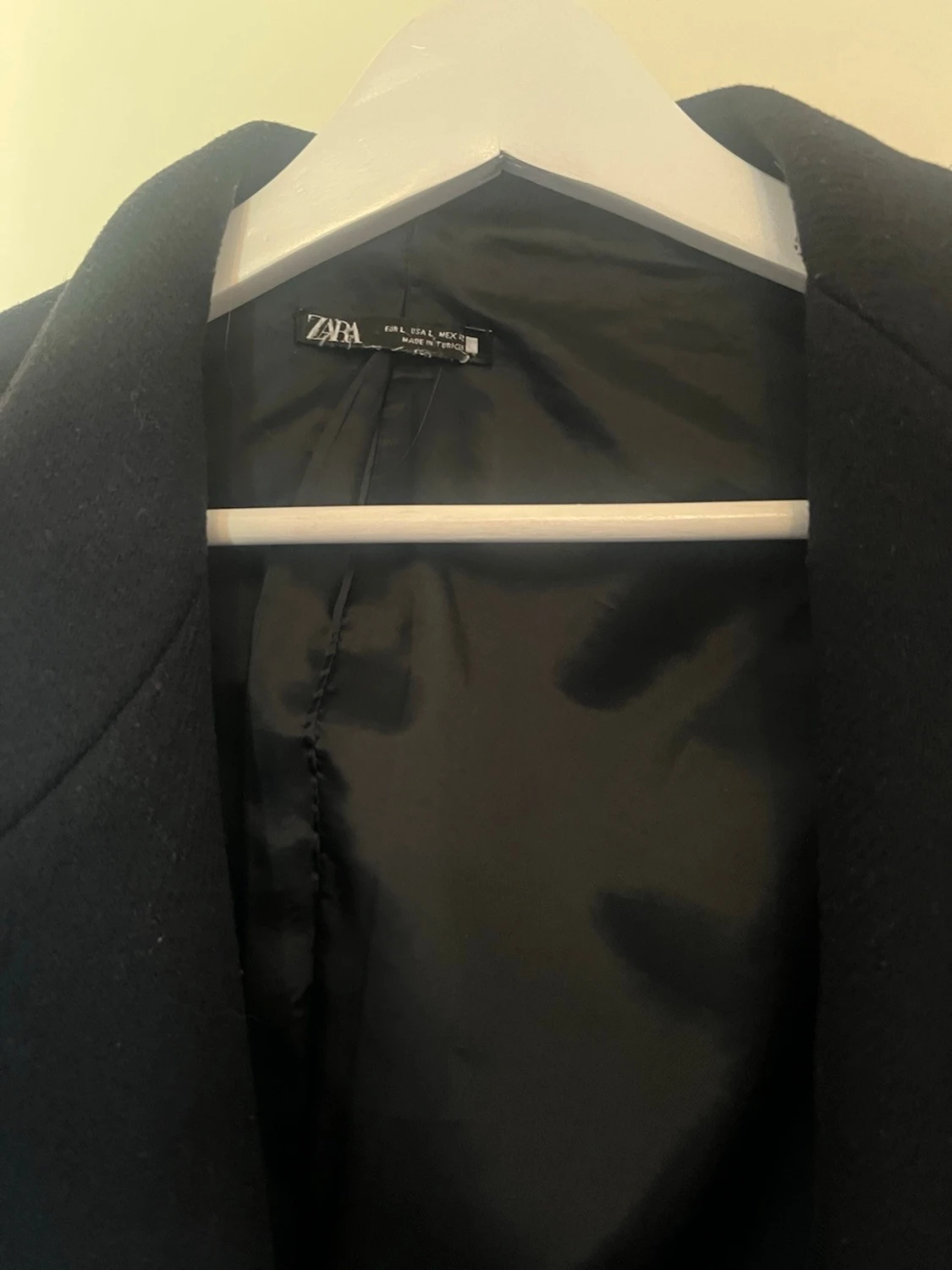 Navy blue klassisk kappa från Zara - 1