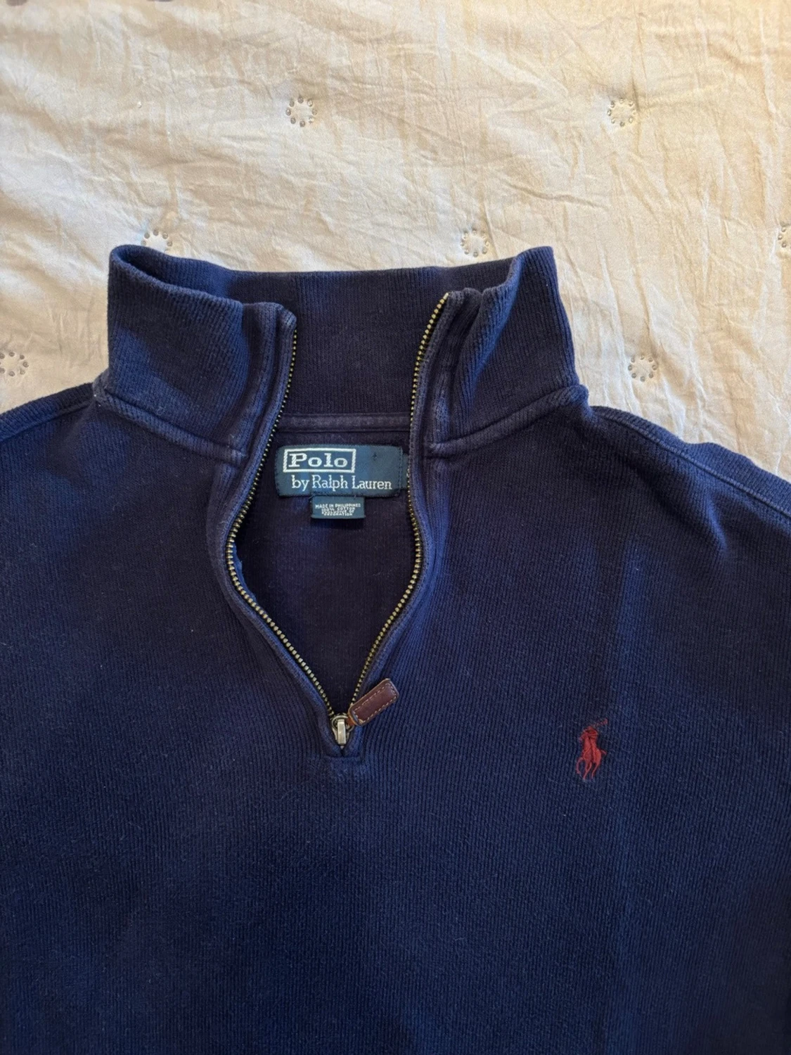 Marinblå halvzip från Polo Ralph Lauren - 1