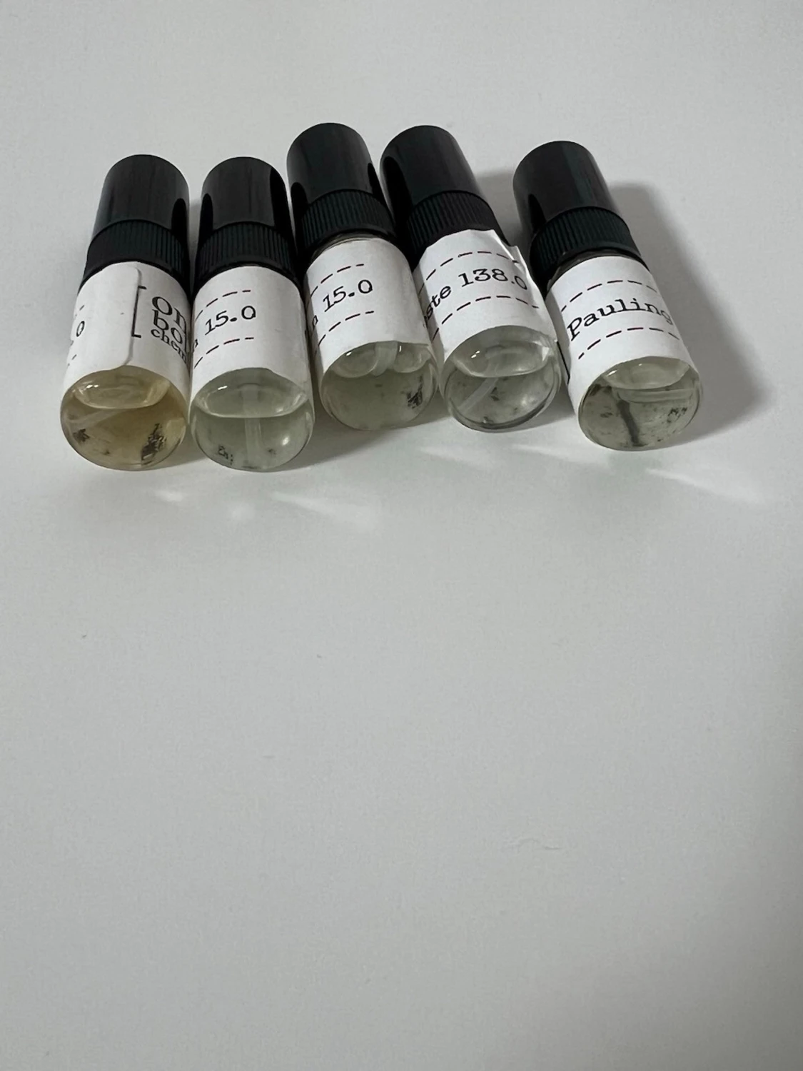 One bold chemist samples - 1