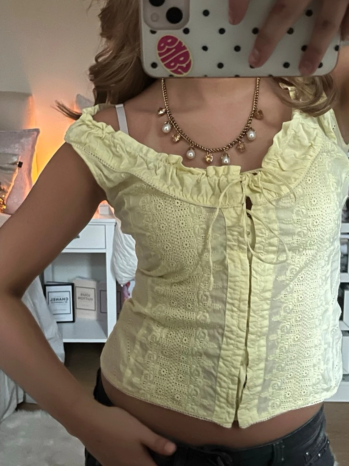 Gul blus 