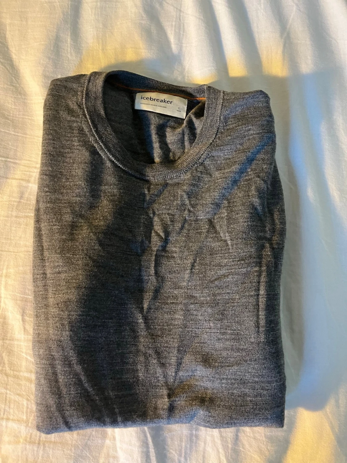 Grå merinoulltröja från Icebreaker - 1