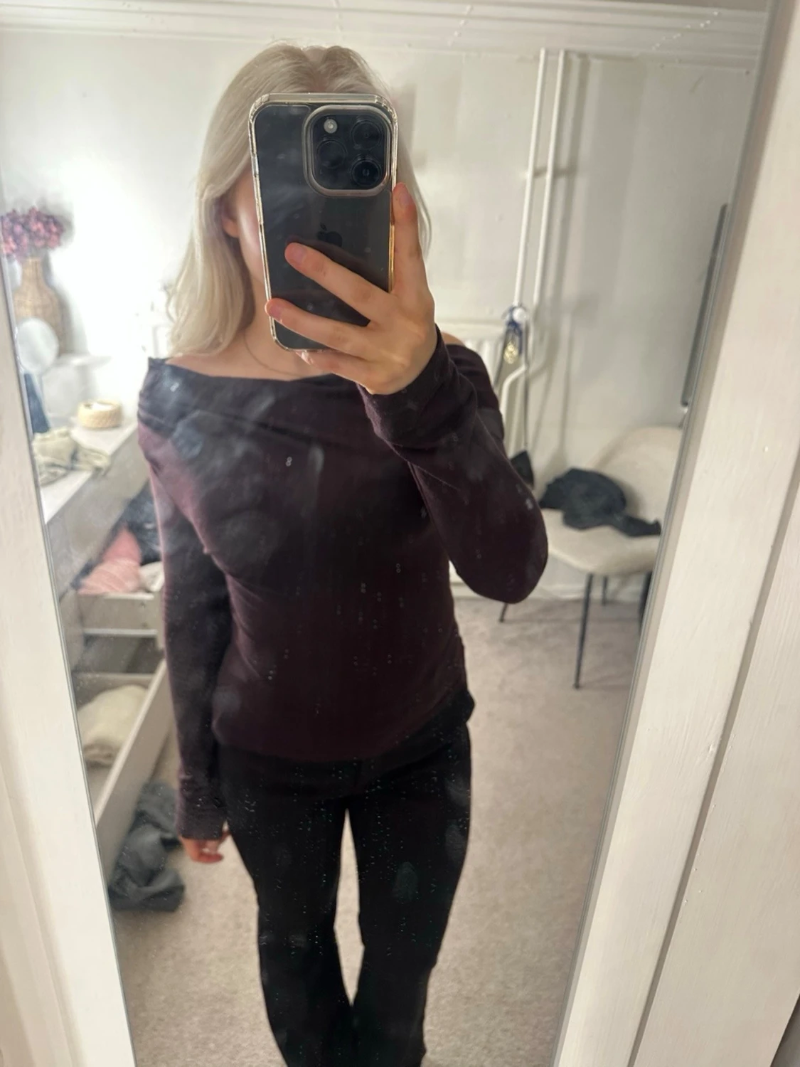 off shoulder tröja nelly - 1