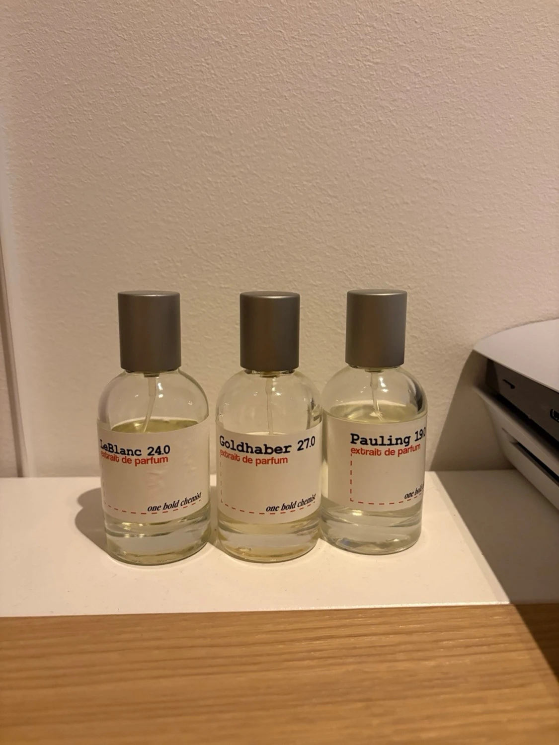 One Bold Chemist parfymer