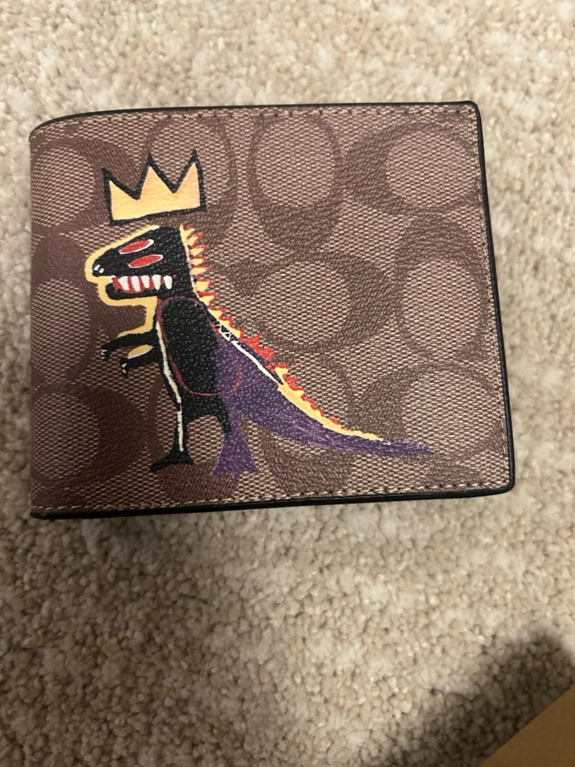 Coach x Basquiat svart plånbok - 3