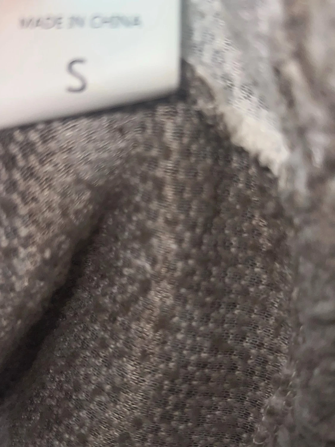 Brunvitrutig teddyjacka med dragkedja - 4