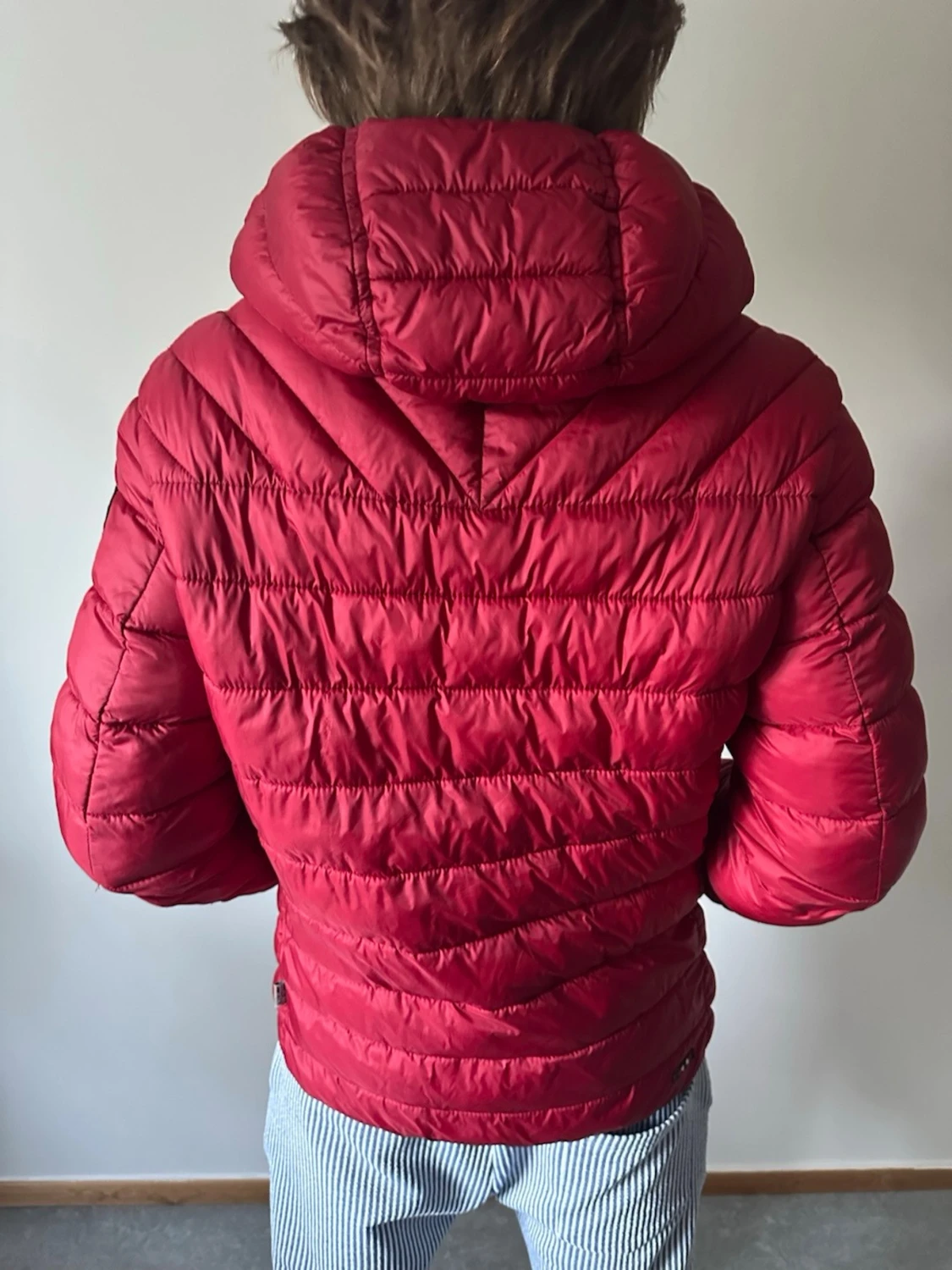 Röd pufferjacka från Napapijri - 1