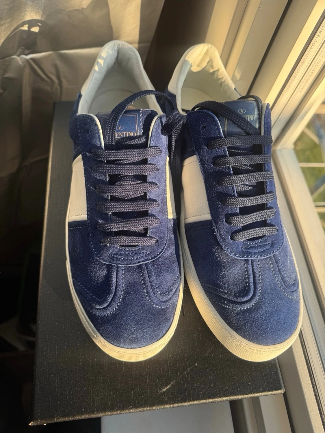 Storlek 43 – Valentino Flycrew Royal Blue 💙 - 1