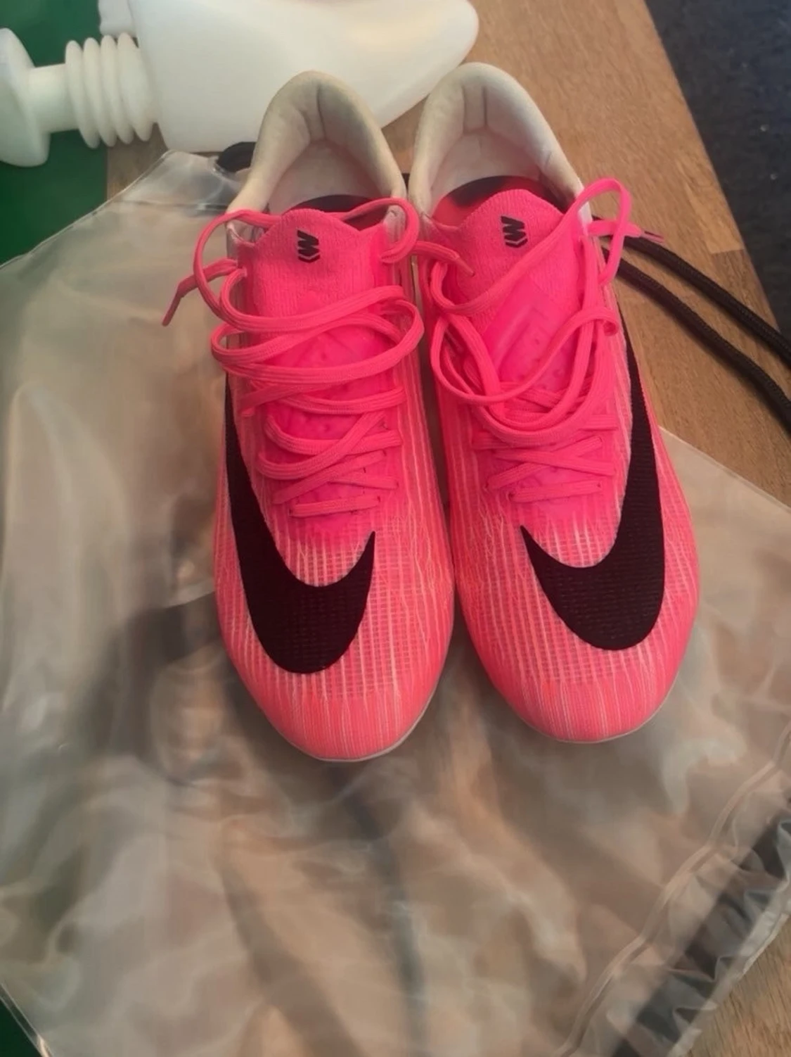 Nike Mercurial rosa fotbollsskor - 1