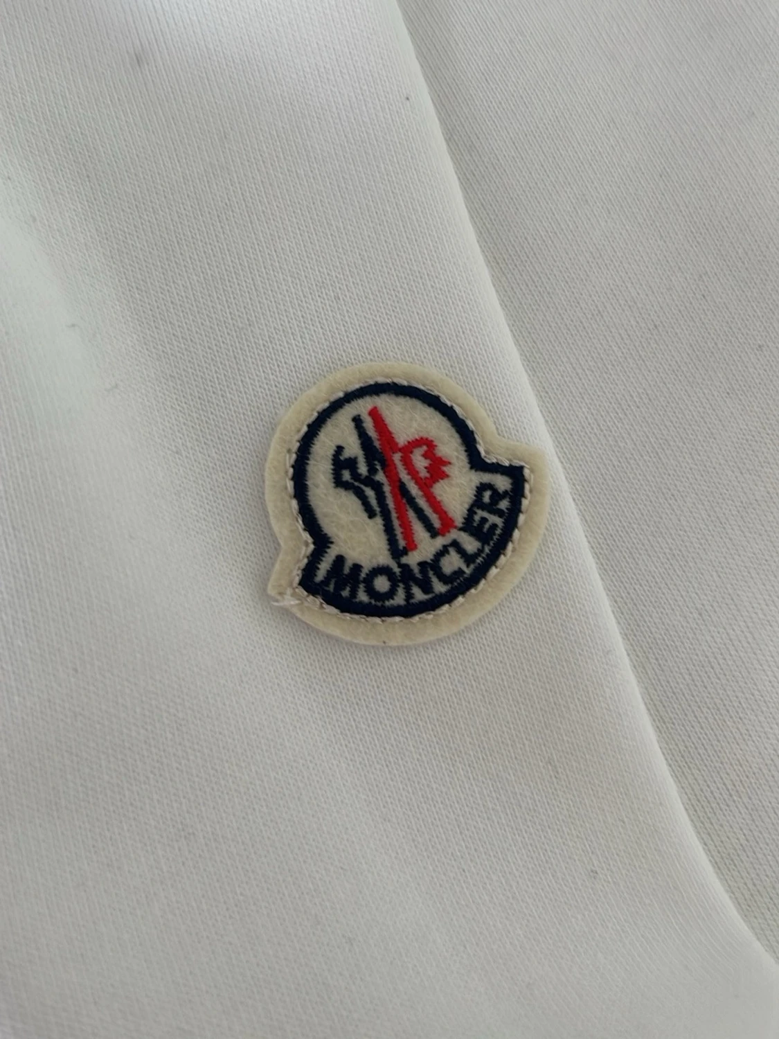 Vit sweatshirt från Moncler - 2