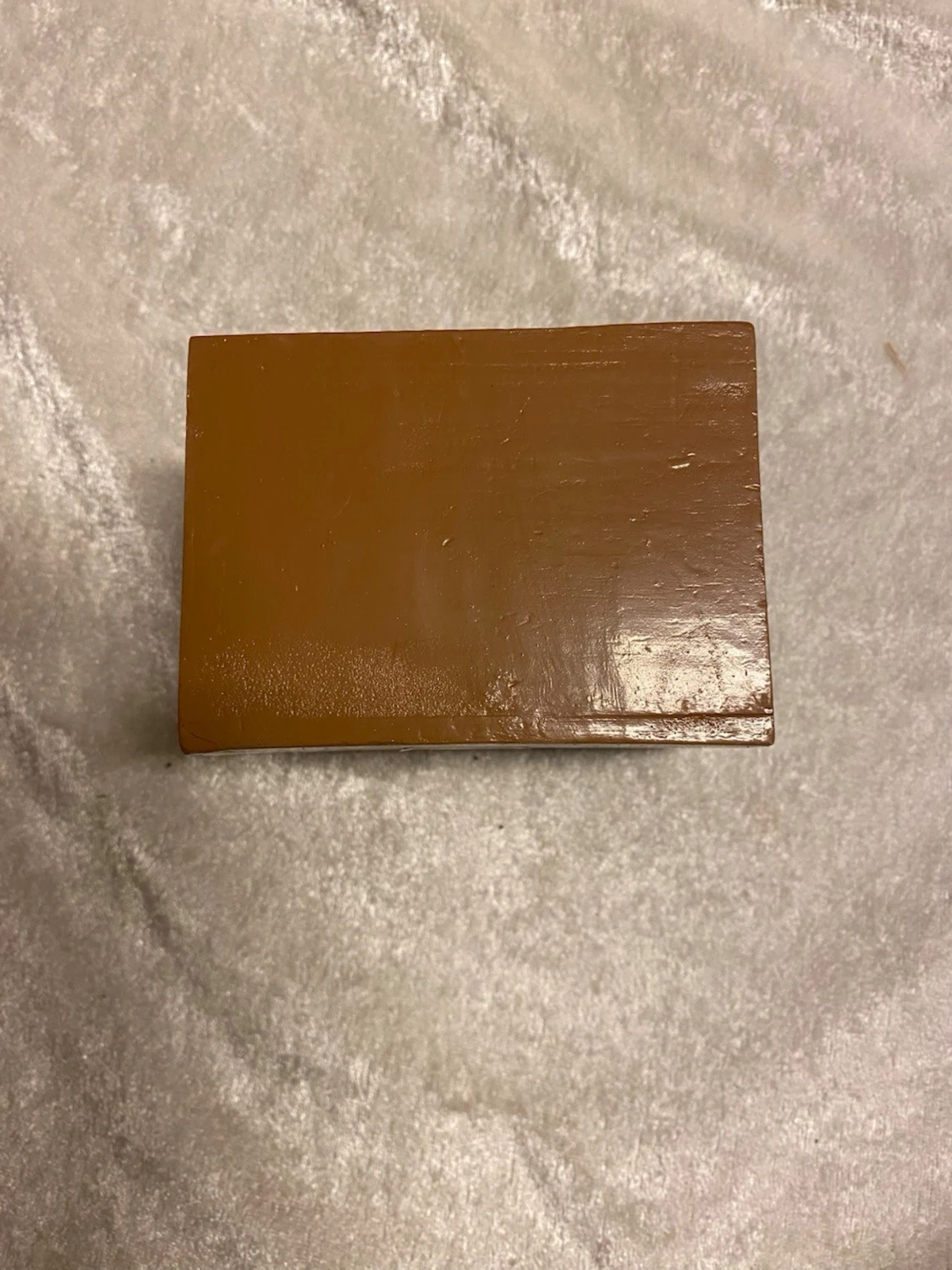 Brun träask med målade gäss - 2